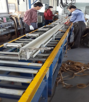 máquina manual de montaje de barras colectoras