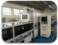 máquina de prueba de conductos de barras