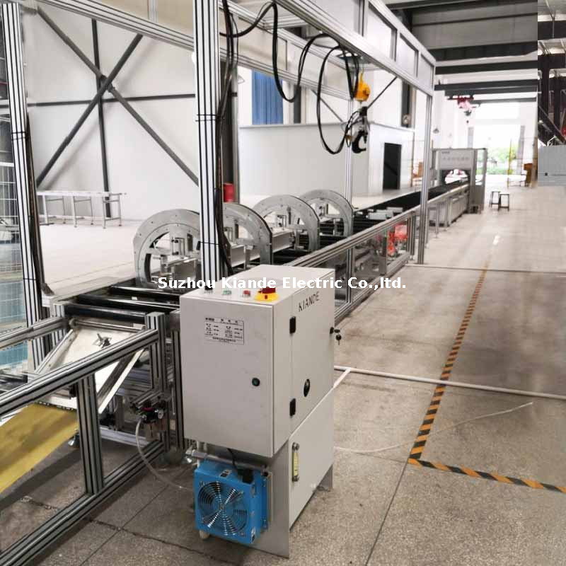 China Máquina remachadora autoperforante para ensamblaje de perfiles de aluminio Busduct