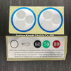 Indicador de temperatura de pantalla de PVC para interiores para monitorear juntas de conductos compactos 