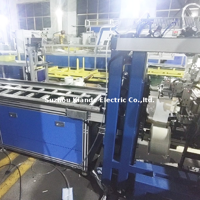 Máquina automática de embalaje de barras colectoras