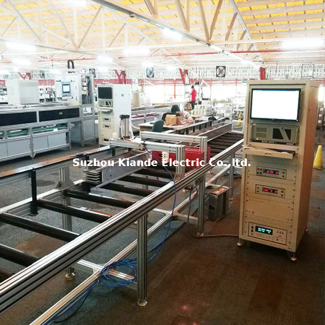 Máquina de inspección manual de barras colectoras de codo para pruebas de resistencia a cortocircuitos 
