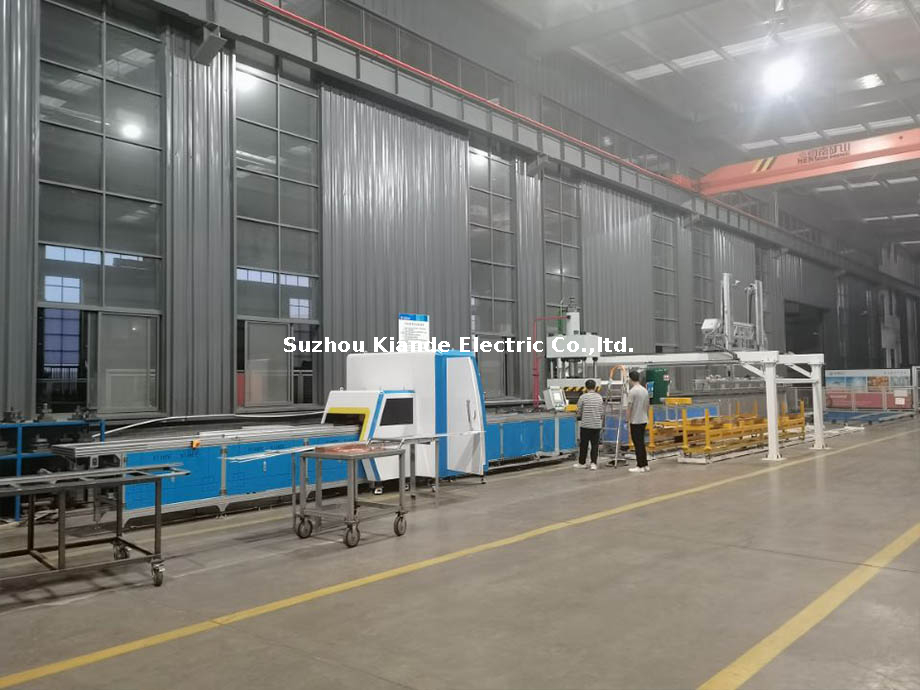 Pasos de fabricación de la máquina procesadora de barras colectoras.