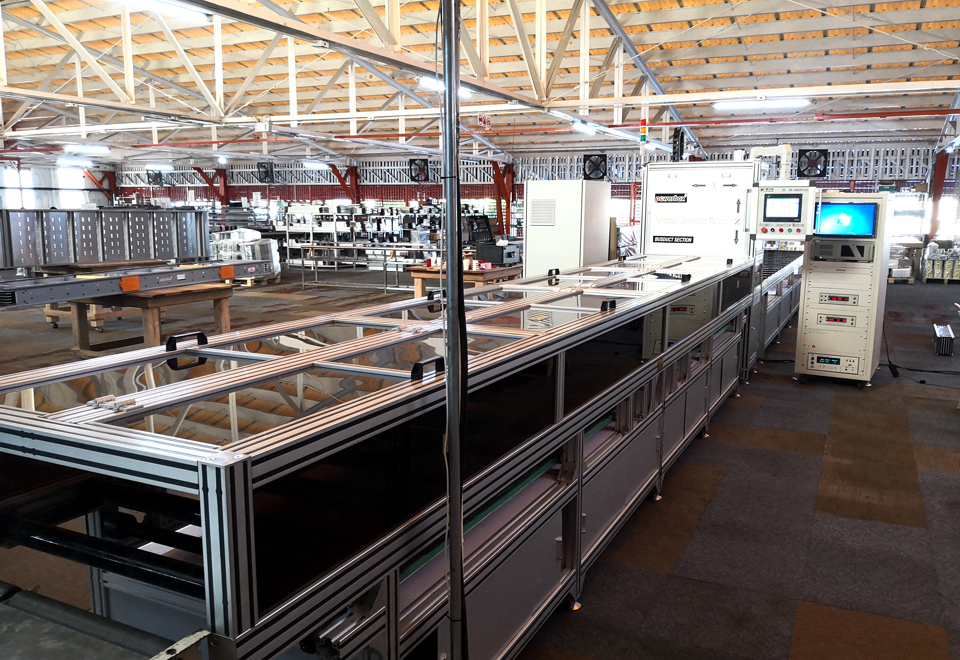 máquina de inspección de barras colectoras