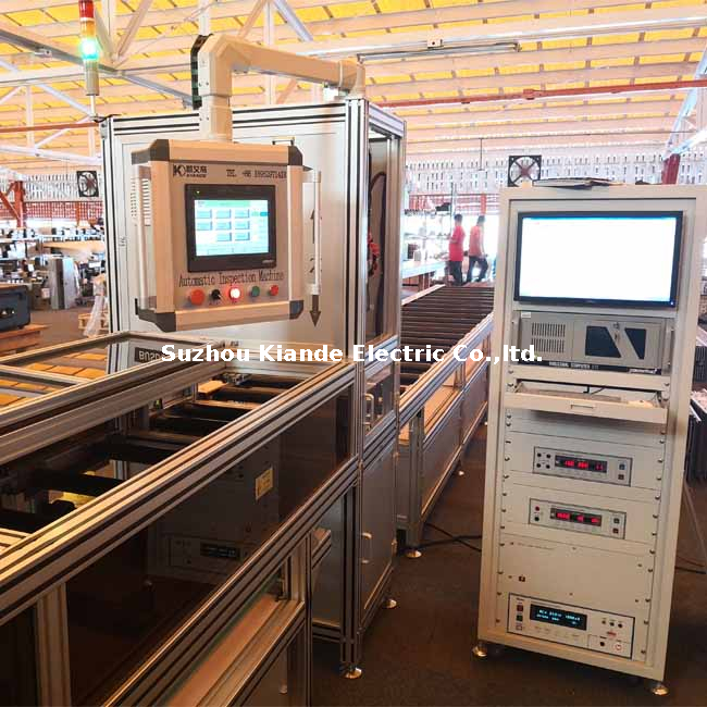 Máquina automática de inspección de barras colectoras digitales para pruebas de resistencia de alto voltaje
