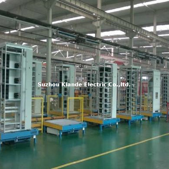 Línea de producción automática de gabinetes de distribución RGV LV 