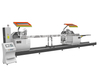 Máquina cortadora de doble cabezal de perfil de aluminio