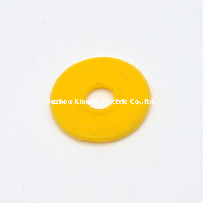 Anillo de sellado de caucho de color amarillo O para junta de barra colectora 