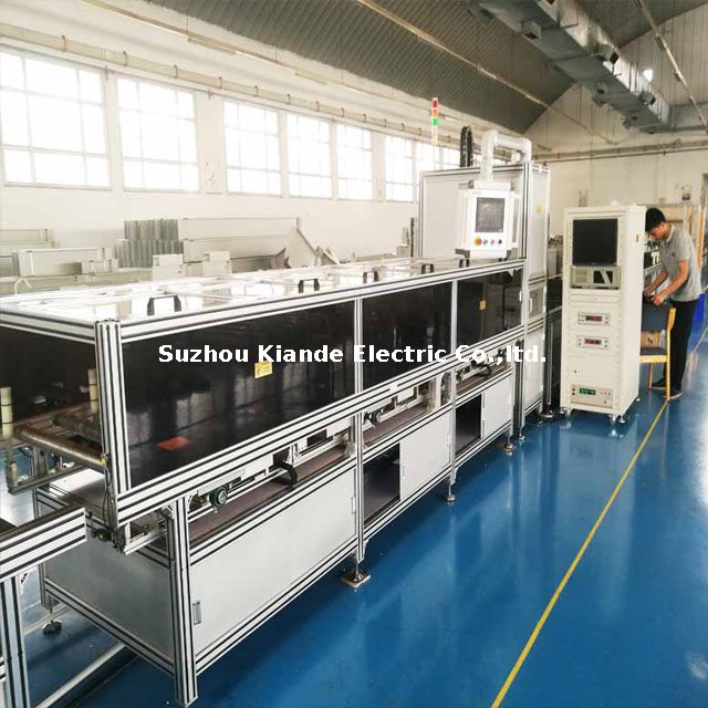 Máquina compacta de inspección automática de barras colectoras para HV que resiste la prueba de sección