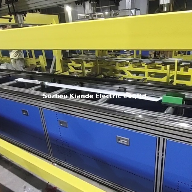 Máquina automática de embalaje de barras colectoras
