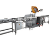 Máquina cortadora de doble cabezal de perfil de aluminio